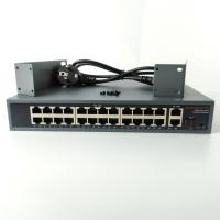 Коммутатор XVI SWP3224, L2, 24 PoE 10/100/1000, 2Lan+  1 SFP 100/1000,  300Wt, Web