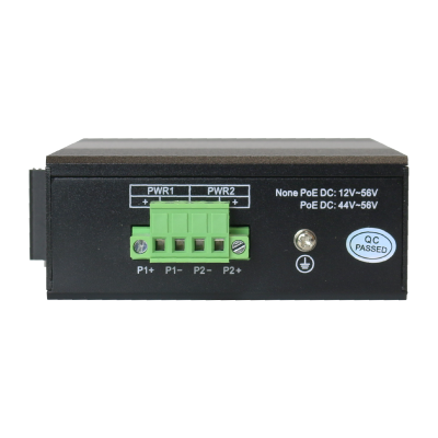 Коммутатор XVI SWP5204 промышленный, 4 PoE 10/100/1000, UpLink 10/100/1000, SFP 100/1000, DC12-54V