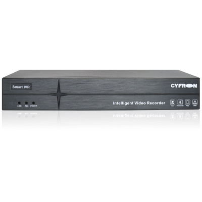 Сетевой IP видеорегистратор Cyfron NV3016-8P передняя часть