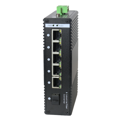 Коммутатор XVI SWP5204 промышленный, 4 PoE 10/100/1000, UpLink 10/100/1000, SFP 100/1000, DC12-54V