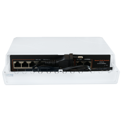 Коммутатор XVI SEP1082, 10 портов: 8 портов 100Мбит/c с PoE + 2 порта 1Гбит/с, 120Вт, Уличный