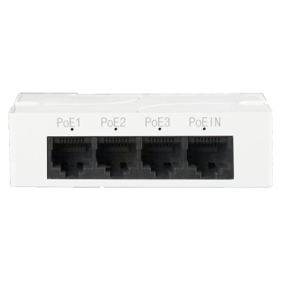 Разветвитель - удлинитель XVI SWE103, Вход PoE до 30Вт 10/100, 3 PoE выхода 10/100