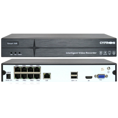Сетевой IP видеорегистратор Cyfron NV3016-8P